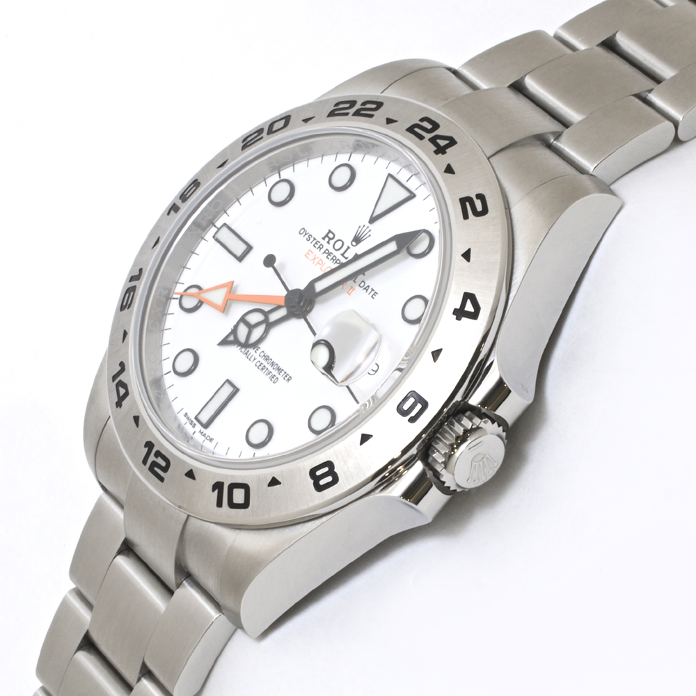 ロレックス エクスプローラー2 REF.216570 自動巻 SS 新ギャラ(2021年1月) 美品 メンズ