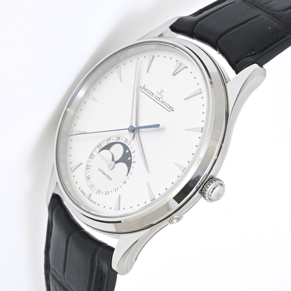 ジャガールクルト   マスター・ウルトラスリム  ムーン  Q1368420(176.8.64.S)  自動巻  SS  メンズ