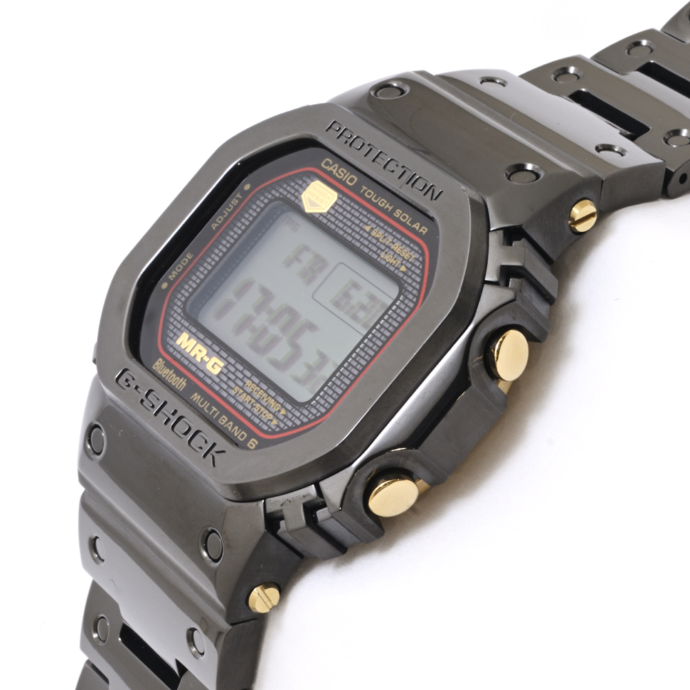 カシオ  G-SHOCK　MR-G　MRG-B5000B-1JR　チタン(DLCコーティング)　モバイルリンク/電波ソーラークォーツ　メンズ