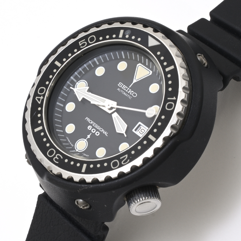 セイコー プロフェッショナルダイバー600  6159-7010 チタン 自動巻 1975年 メンズ アンティーク