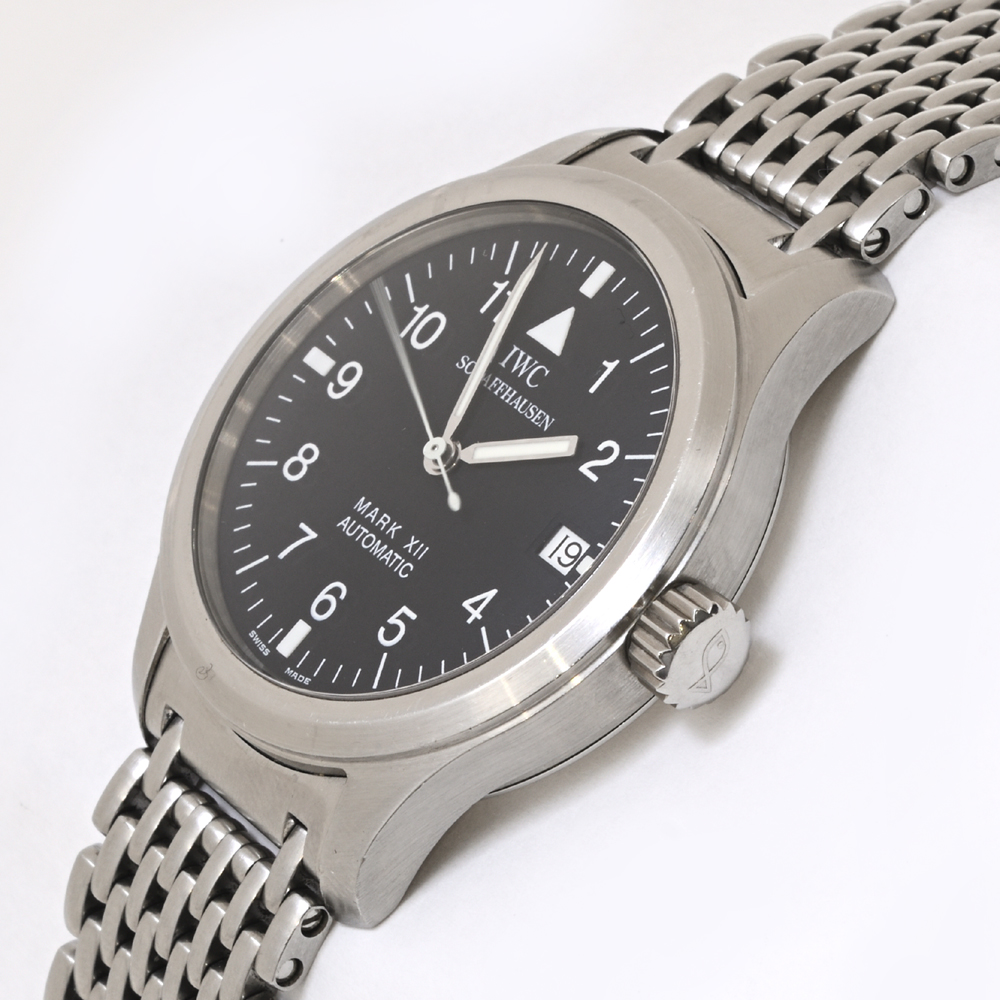 IWC マーク12(MARK XII) IW324102 SS 革 1990年代 メンズ