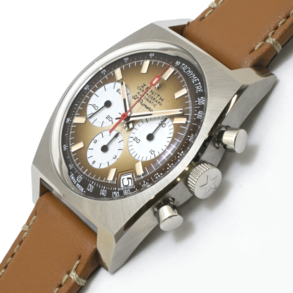 ゼニス クロノマスター リバイバル エル・プリメロ A385 自動巻 SS 03.A384.400/385.C855 ブレス付 メンズ