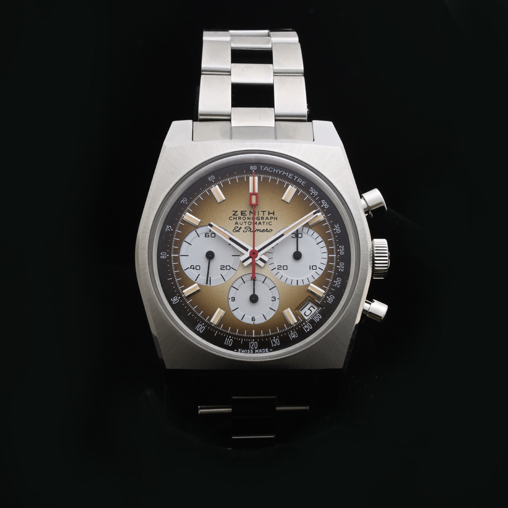 ゼニス クロノマスター リバイバル エル・プリメロ A385 自動巻 SS 03.A384.400/385.C855 ブレス付 メンズ