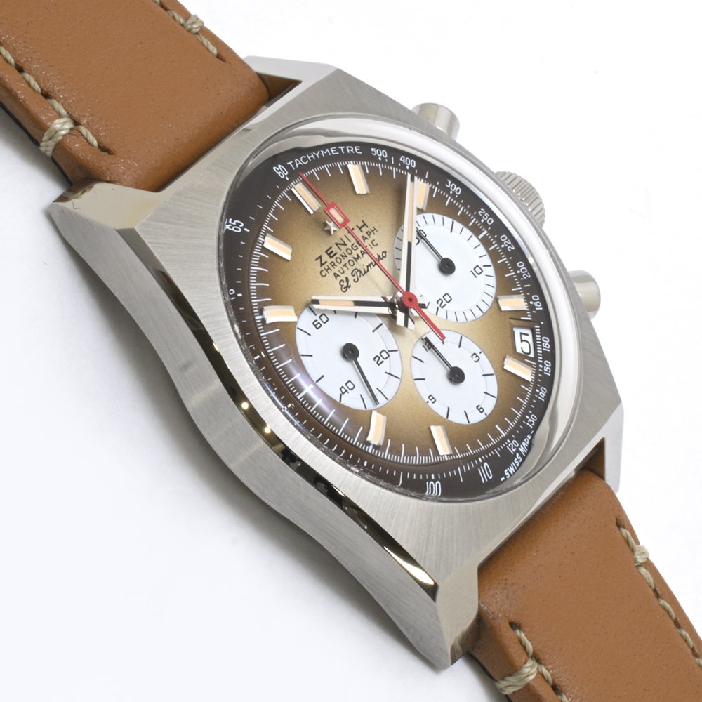 ゼニス クロノマスター リバイバル エル・プリメロ A385 自動巻 SS 03.A384.400/385.C855 ブレス付 メンズ