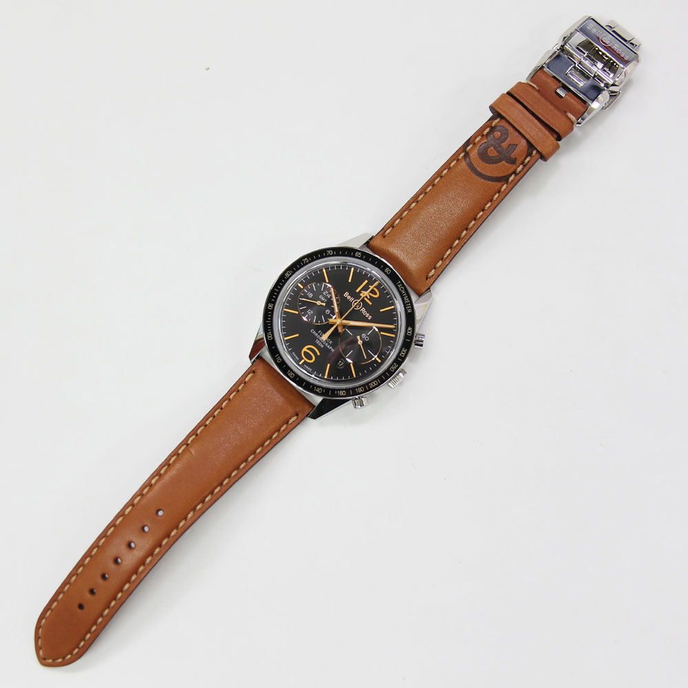 ベル&ロス フライバック クロノグラフ GMT BRV126-FLY-GMT/SCA