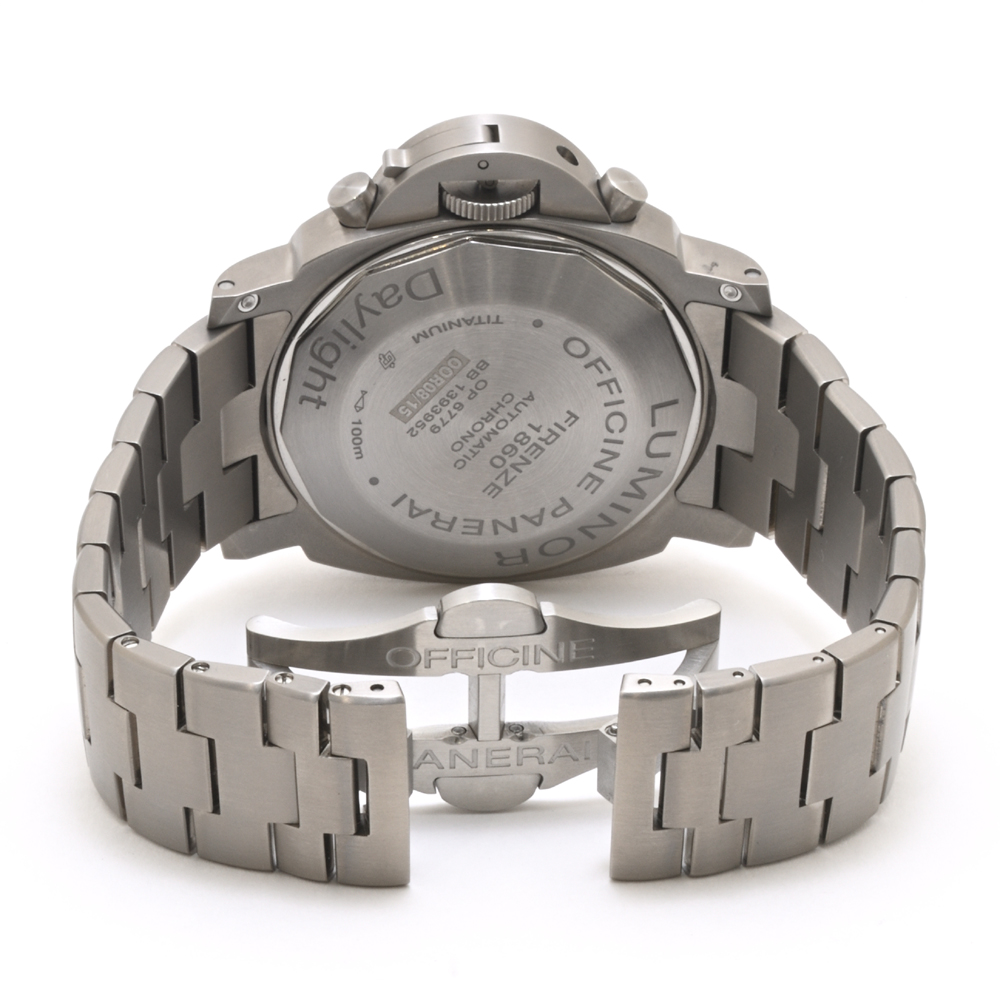 パネライ ルミノール クロノグラフ デイライト PAM00327(OP6779) チタン 自動巻 OOR番 メンズ