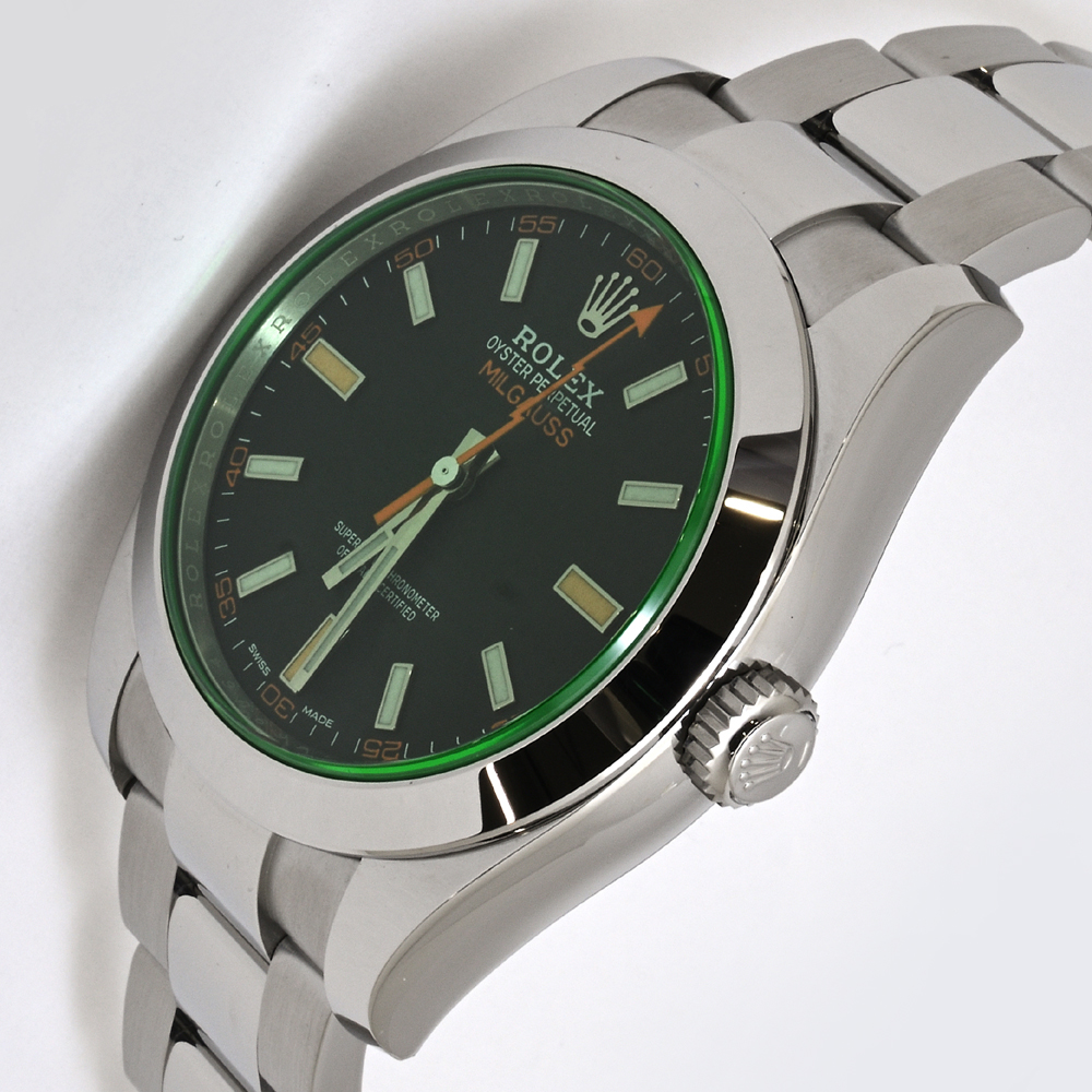 ロレックス ミルガウス 116400GV 自動巻 SS ギャラ付(2022/4) メンズ