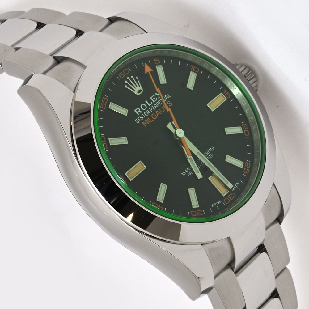 ロレックス ミルガウス 116400GV 自動巻 SS ギャラ付(2022/4) メンズ