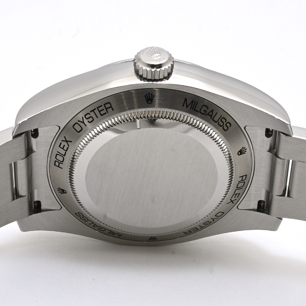 ロレックス ミルガウス 116400GV 自動巻 SS ギャラ付(2022/4) メンズ