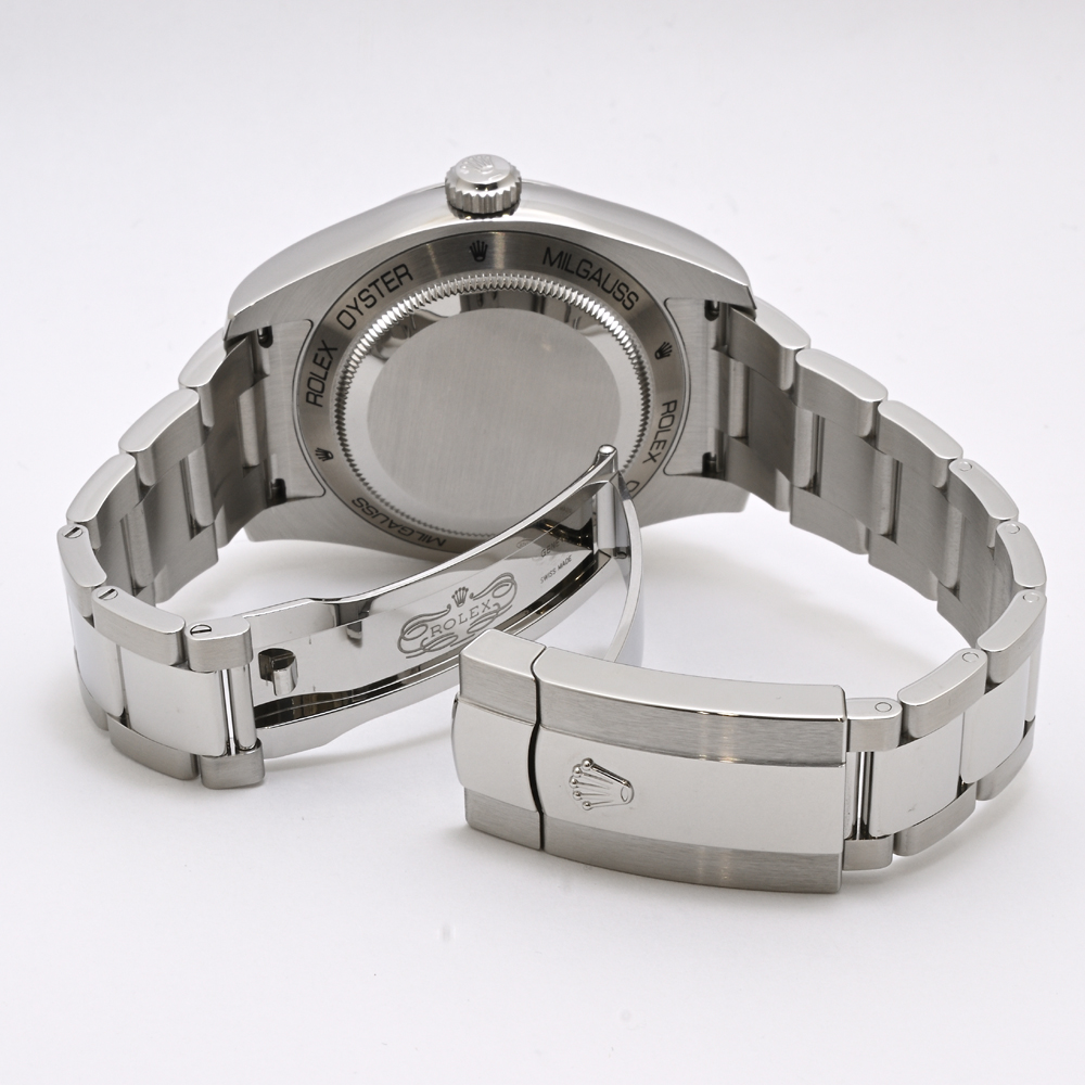 ロレックス ミルガウス 116400GV 自動巻 SS ギャラ付(2022/4) メンズ