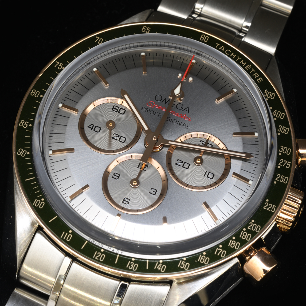 オメガ スピードマスター 522.20.42.30.06.001 東京 2020 リミテッドエディション 2020本限定 手巻 PG(セドナゴールド)/SS メンズ