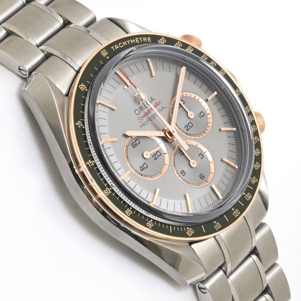 オメガ スピードマスター 522.20.42.30.06.001 東京 2020 リミテッドエディション 2020本限定 手巻 PG(セドナゴールド)/SS メンズ