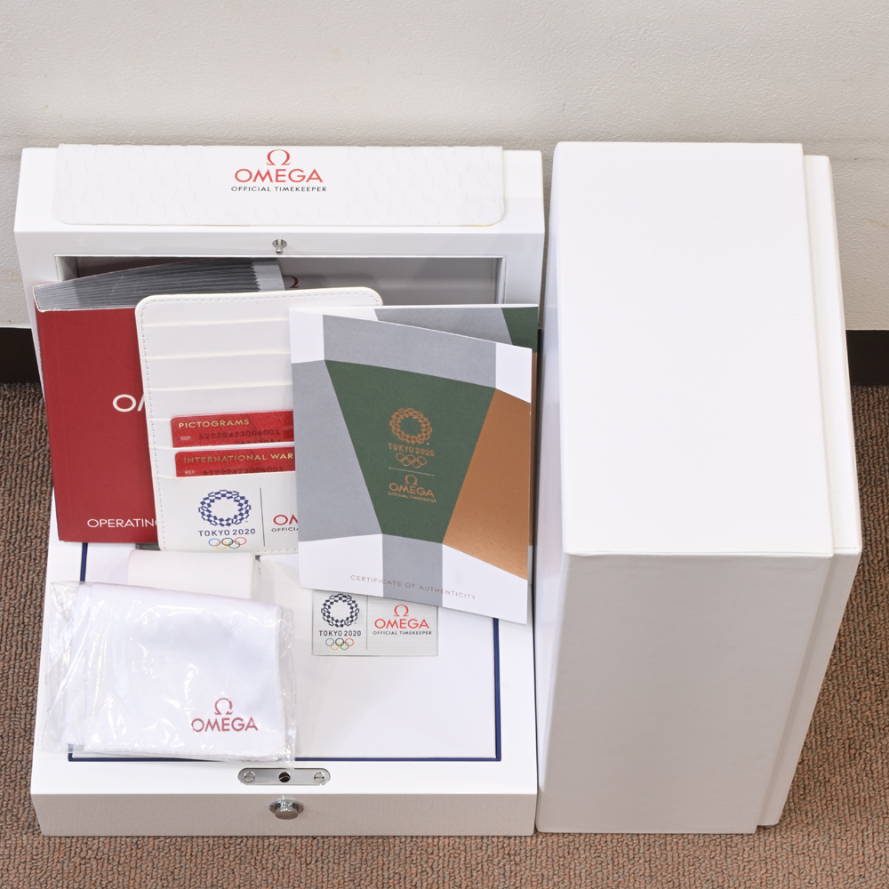 オメガ スピードマスター 522.20.42.30.06.001 東京 2020 リミテッドエディション 2020本限定 手巻 PG(セドナゴールド)/SS メンズ