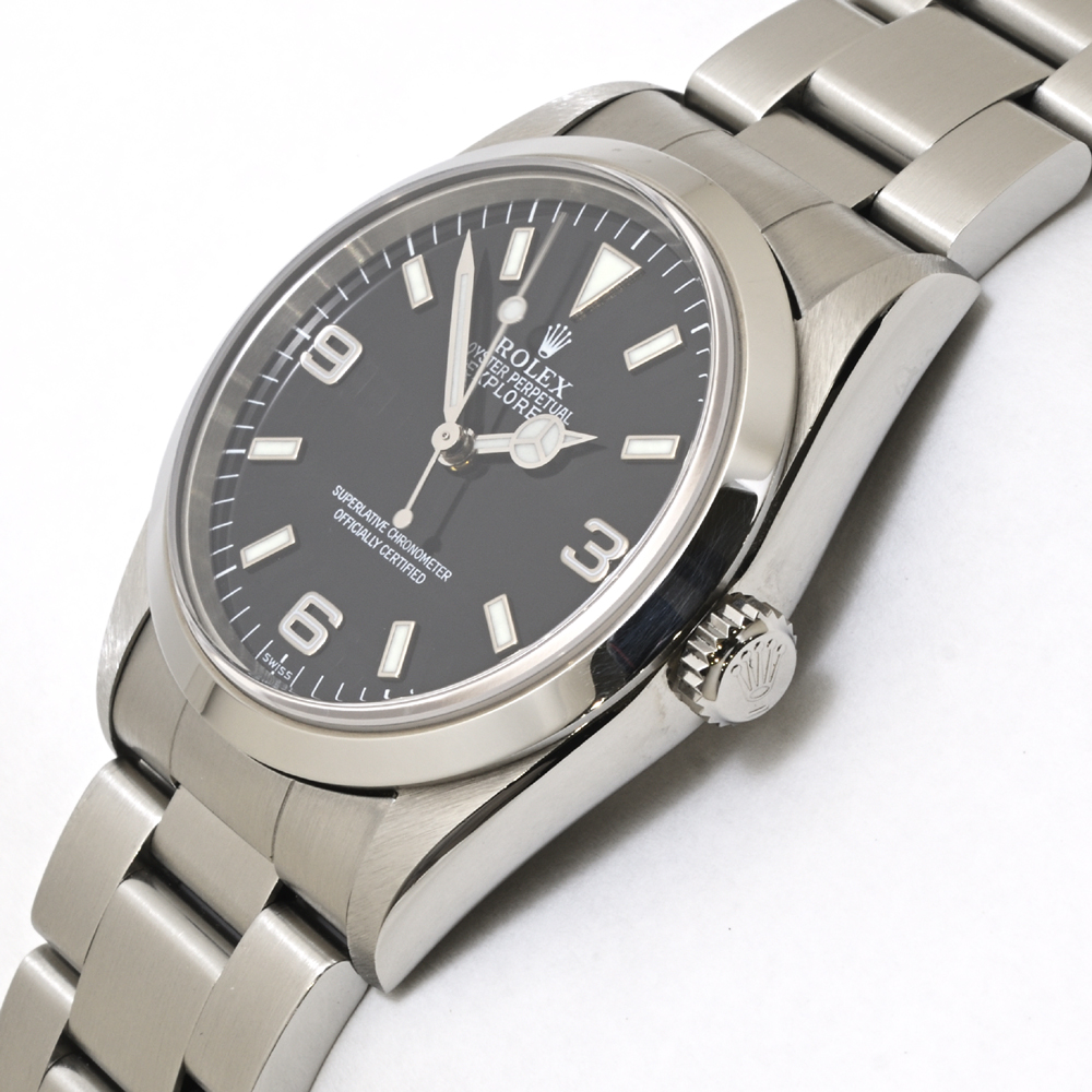 ロレックス  エクスプローラー 14270  SS  自動巻 1999年頃 A番 ギャラ付  メンズ