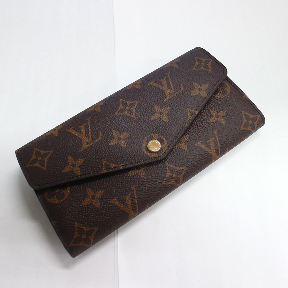 ルイヴィトン　ポルトフォイユ･サラ 長財布　モノグラム/フューシャ　M62234　新品同様未使用品訳あり