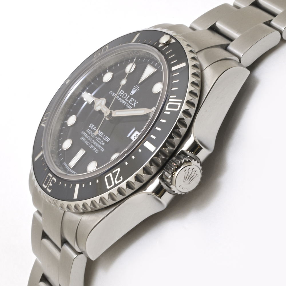 ロレックス  シードゥエラー4000 自動巻 SS 116600 鏡面バックル ギャラ(2017/5)　メンズ