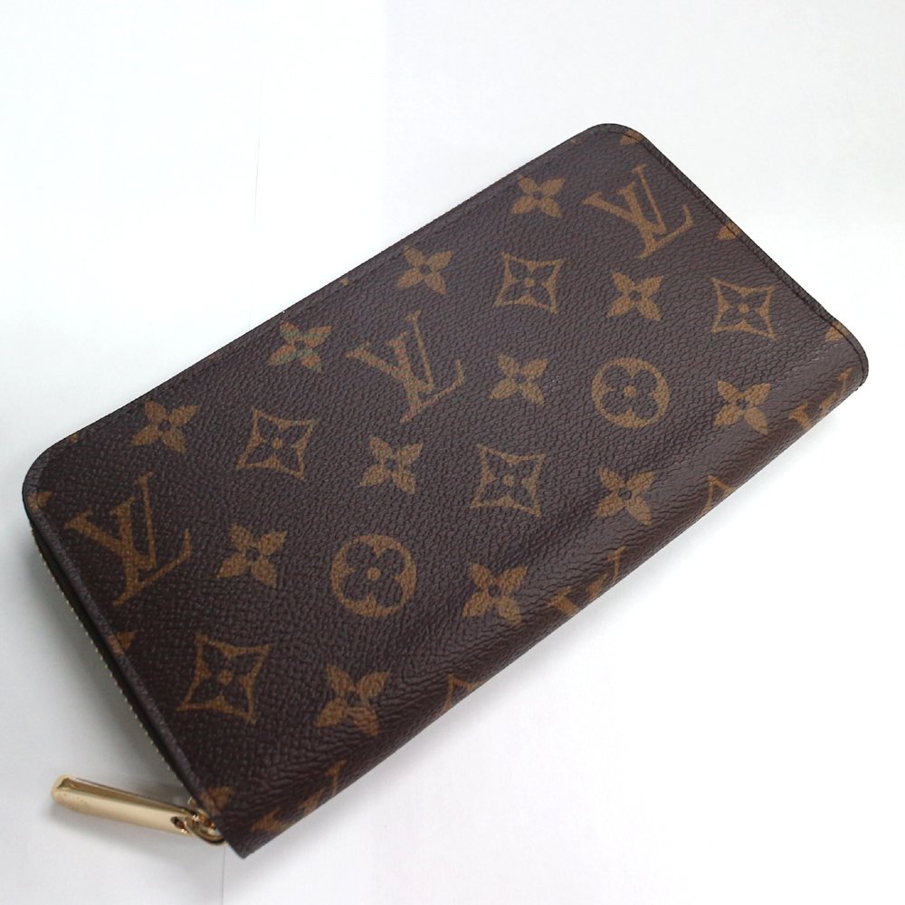 ルイヴィトン　ジッピー・ウォレット ラウンドジップ長財布  モノグラム/フューシャ　M41895　新品同様未使用品