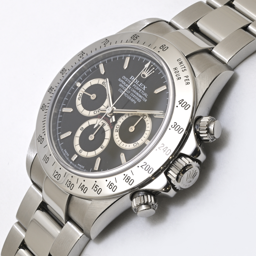 ロレックス デイトナ 16520 P番 ギャラ付 2000年 日ロレOH(2025/12) SS 自動巻 メンズ