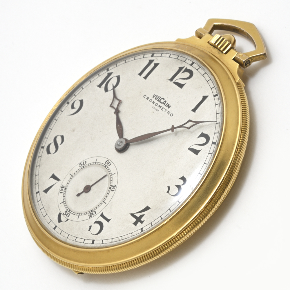 ヴァルカン   懐中時計 K18YG 手巻 おそらく1920～1930年代