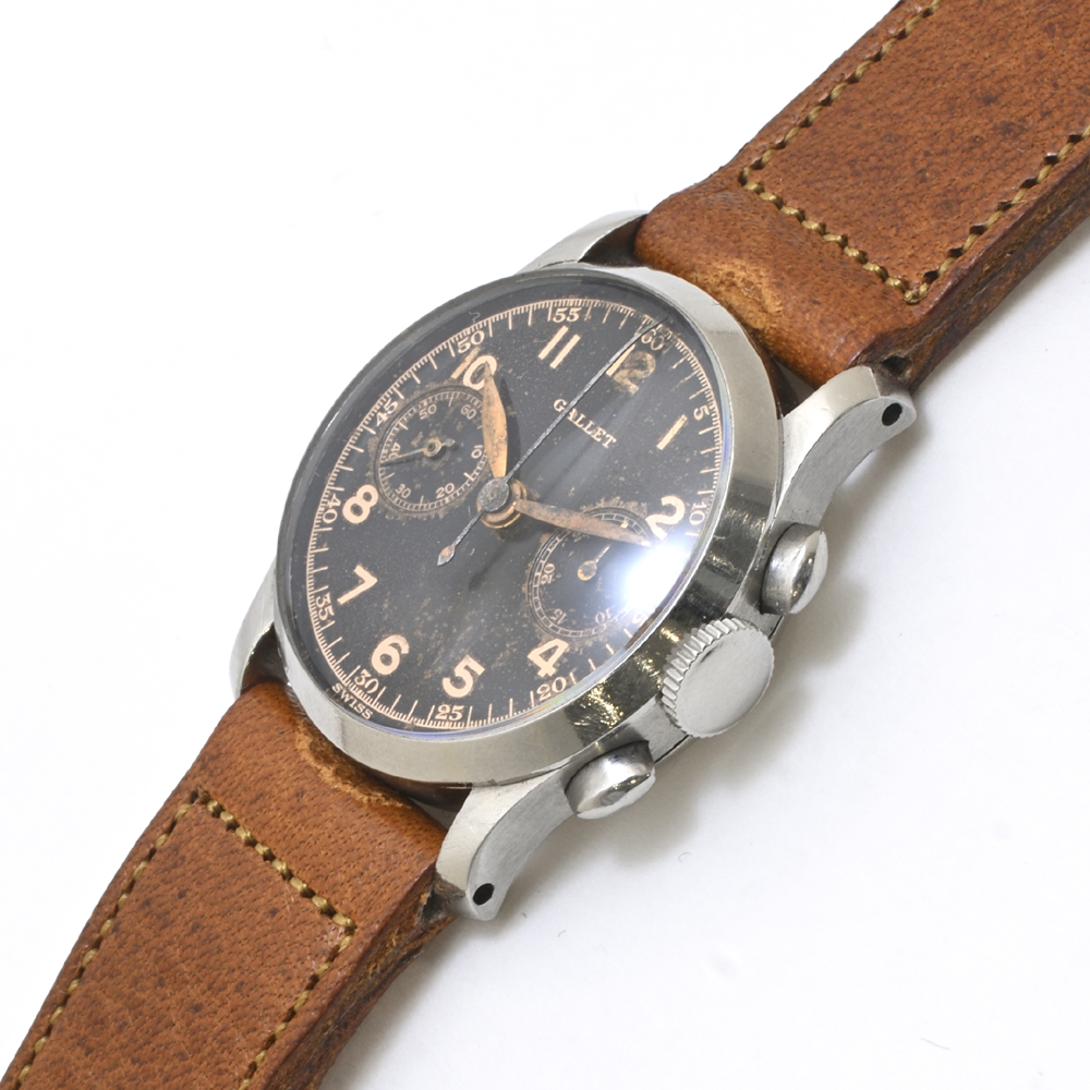 ギャレット ベビークロノ バルジュー69 SS 手巻 1940年前後