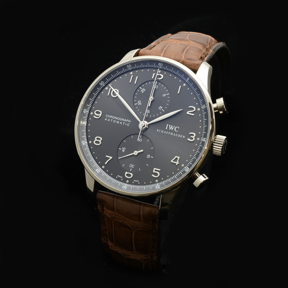 IWC SCHAFFHAUSEN】IWC ポルトギーゼ クロノグラフ IW371401 自動巻き ...