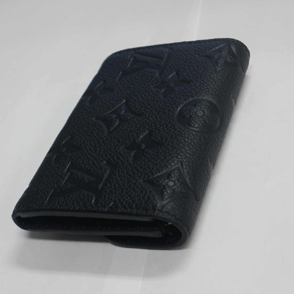 ルイヴィトン ポルトモネ・ロザリ コインケース カードケース モノグラムアンプラント/ノワール M81455 新品同様未使用品