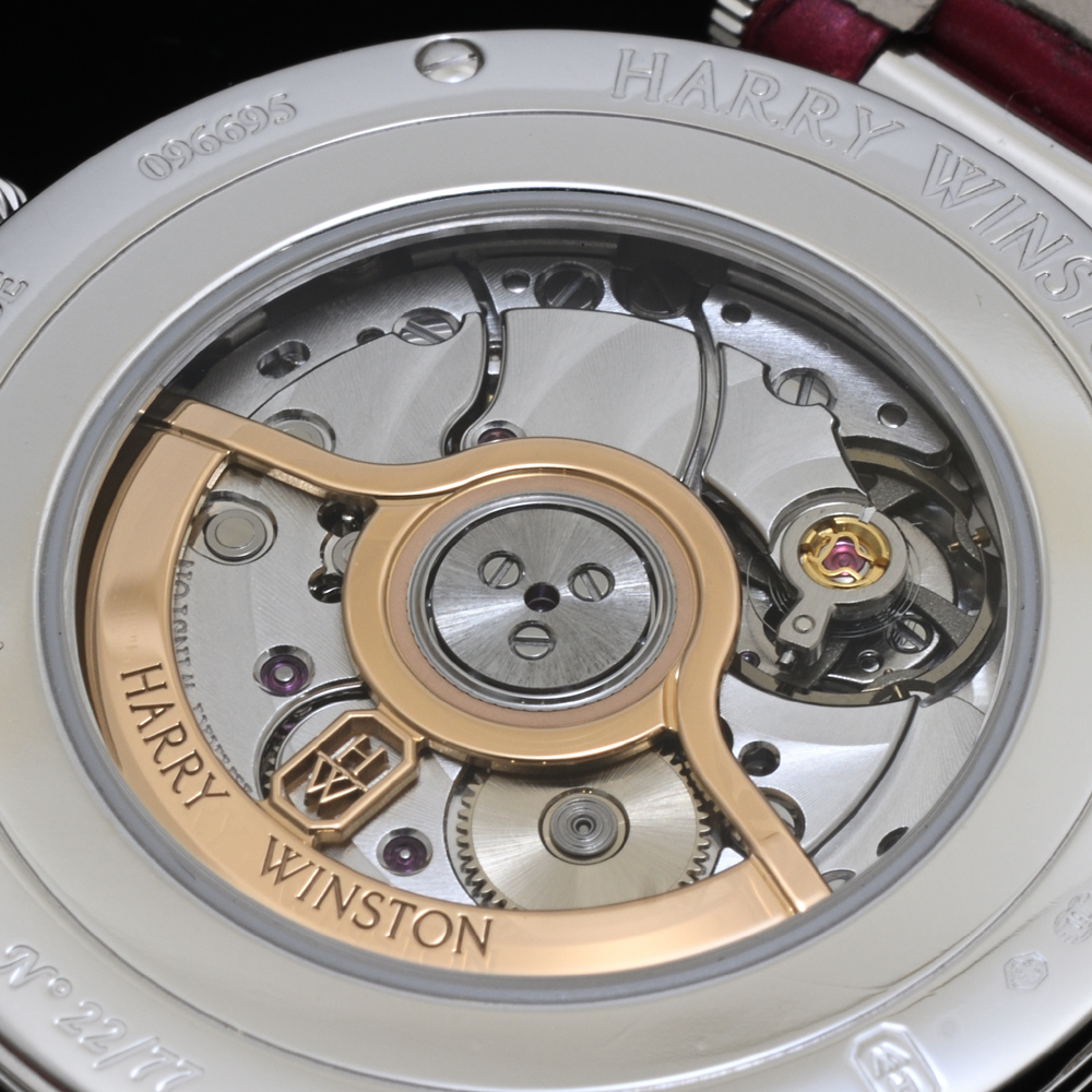 ハリーウィンストン プルミエール・ウィンストン キャンディ 77本限定 PRNAHM31WW001 自動巻 K18WG メーカーOH(2026/7) レディース