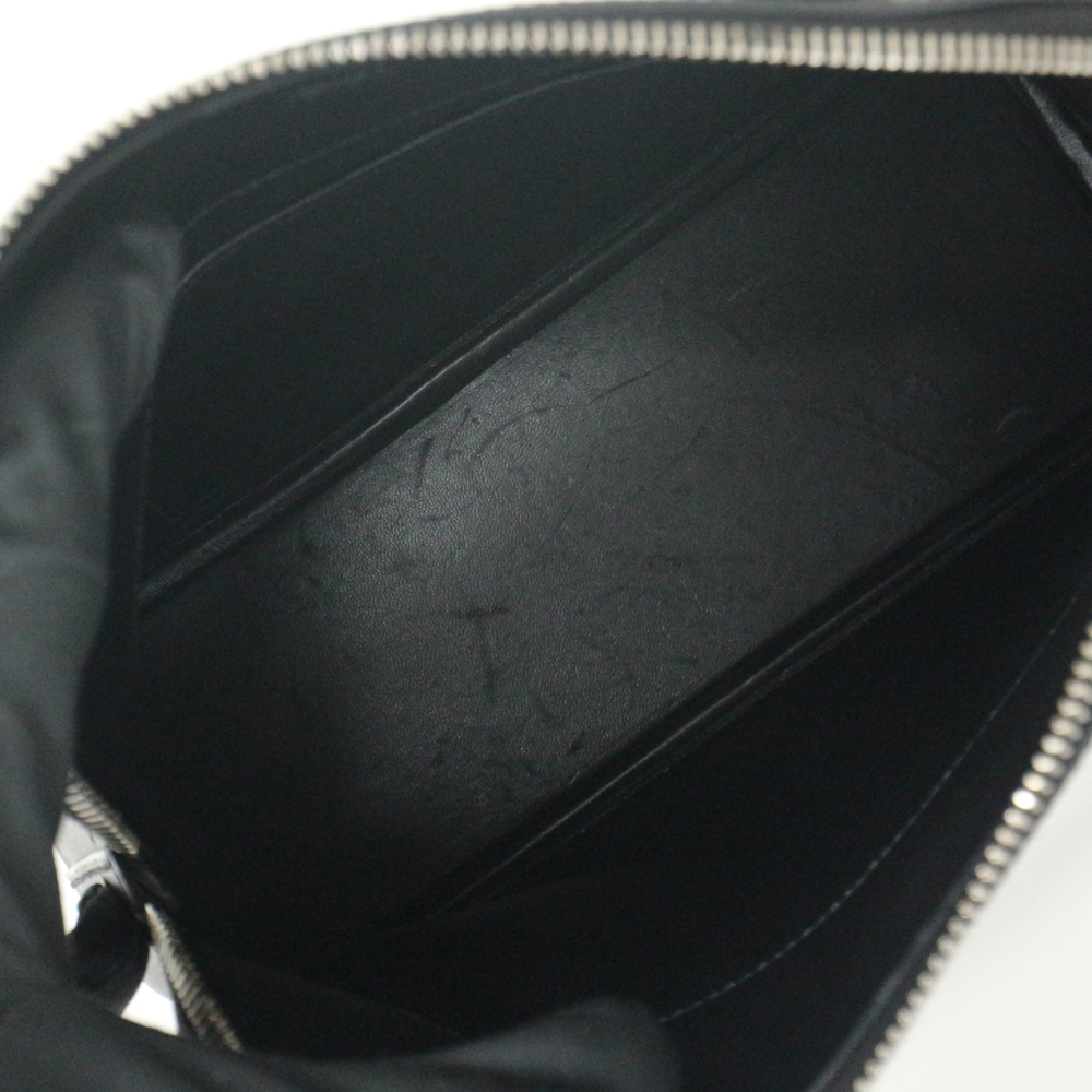 エルメス ボリード27 エプソン/ブラック×シルバー金具 Z刻印 エルメスにてクリーニング済み