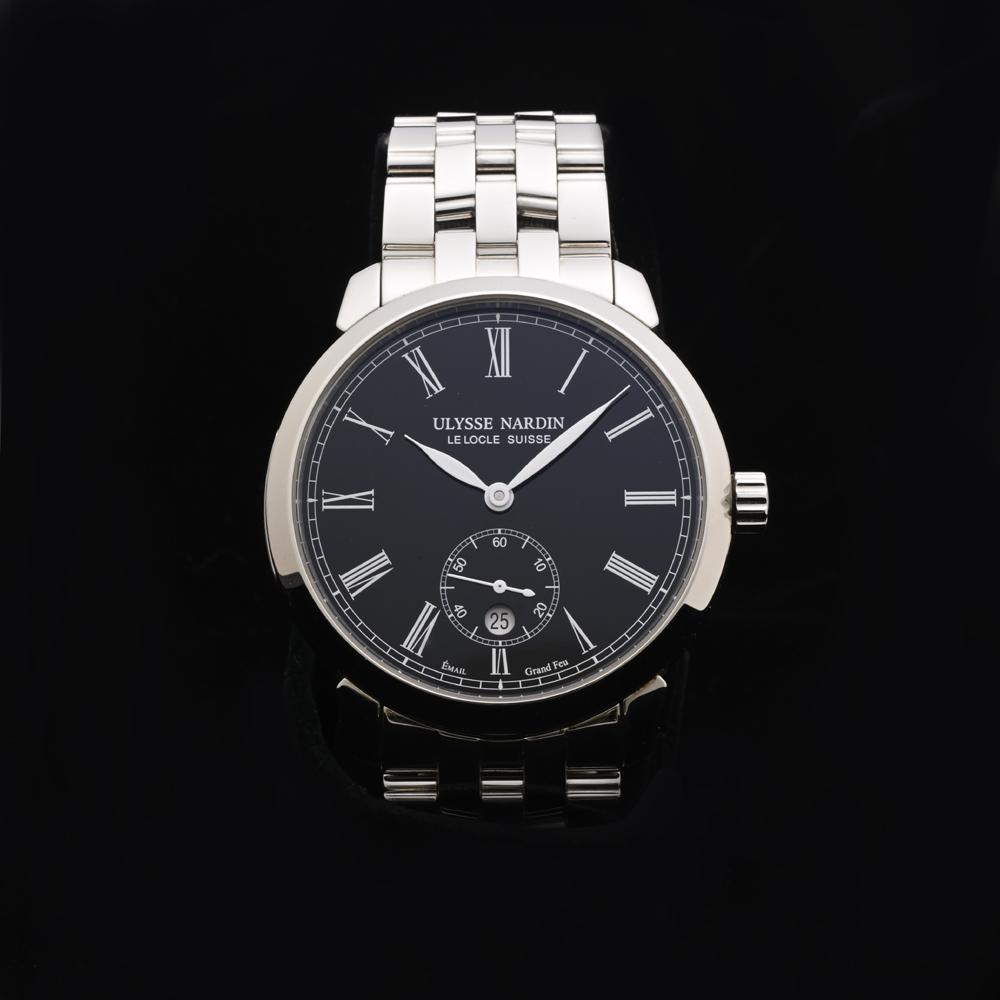 ユリスナルダン クラシコ マニュファクチュール 3203-136/E2 自動巻 SS グラン・フー文字盤 メンズ
