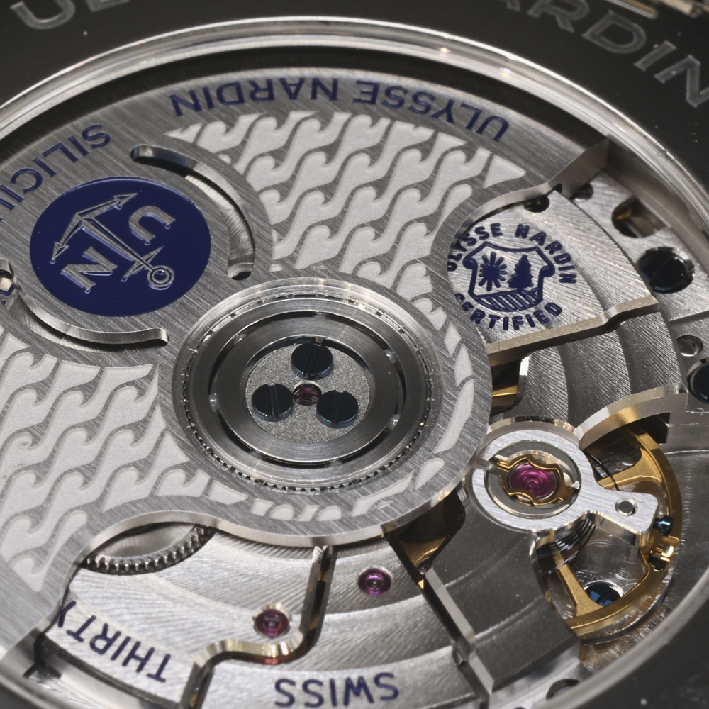 ユリスナルダン クラシコ マニュファクチュール 3203-136/E2 自動巻 SS グラン・フー文字盤 メンズ