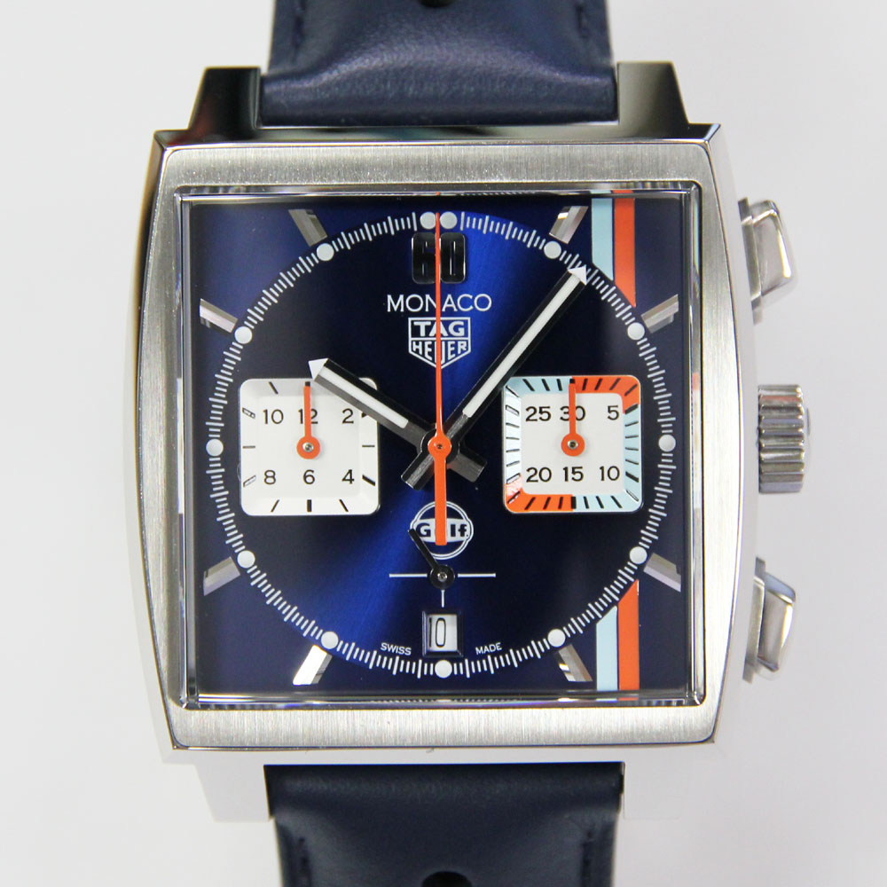 タグホイヤーモナコ  クロノグラフ ガルフ  CBL2115.FC6494