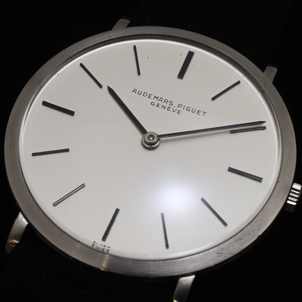 オーデマピゲ エクストラフラット REF.5259 CAL.K2001/1A 手巻 K18WG 1970年代前期 メンズ