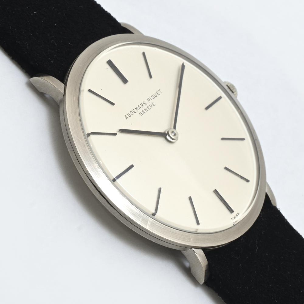 オーデマピゲ エクストラフラット REF.5259 CAL.K2001/1A 手巻 K18WG 1970年代前期 メンズ