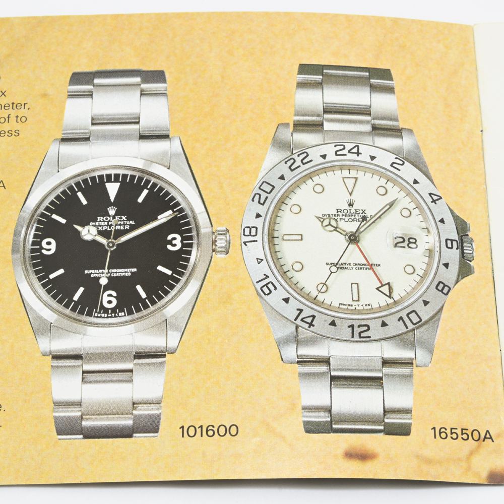 ロレックス エクスプローラー 1016 SS 自動巻 トリチウム 1988年頃(R番) メンズ アンティーク