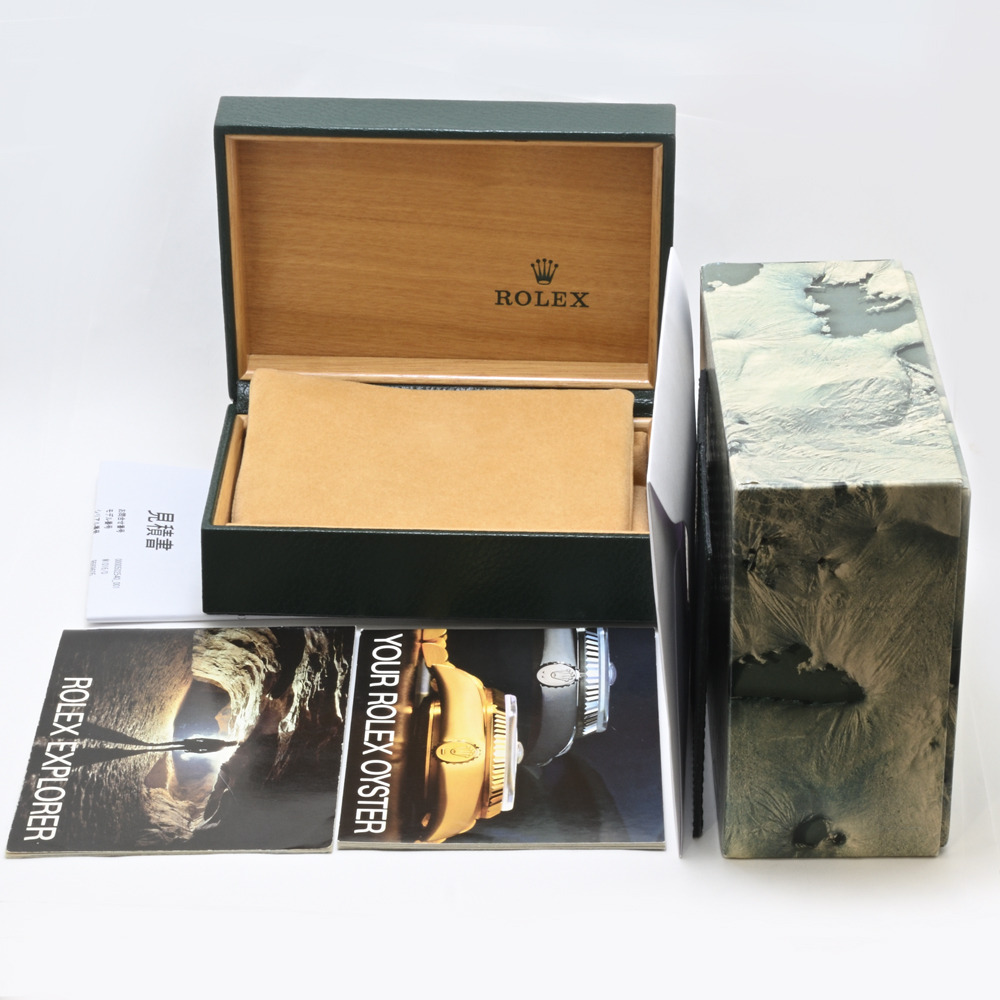 ロレックス エクスプローラー 1016 SS 自動巻 トリチウム 1988年頃(R番) メンズ アンティーク