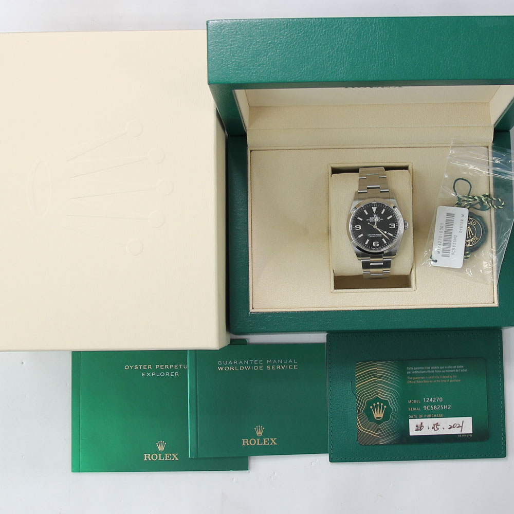 ロレックス エクスプローラー 124270 ランダム