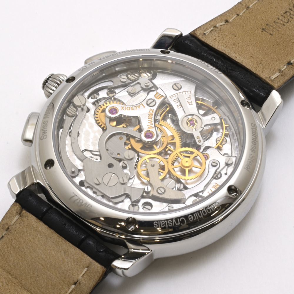 モーリスラクロア マスターピース ヴィーナス188 77846-1101 世界限定100本 SS 革 2000年頃 メンズ