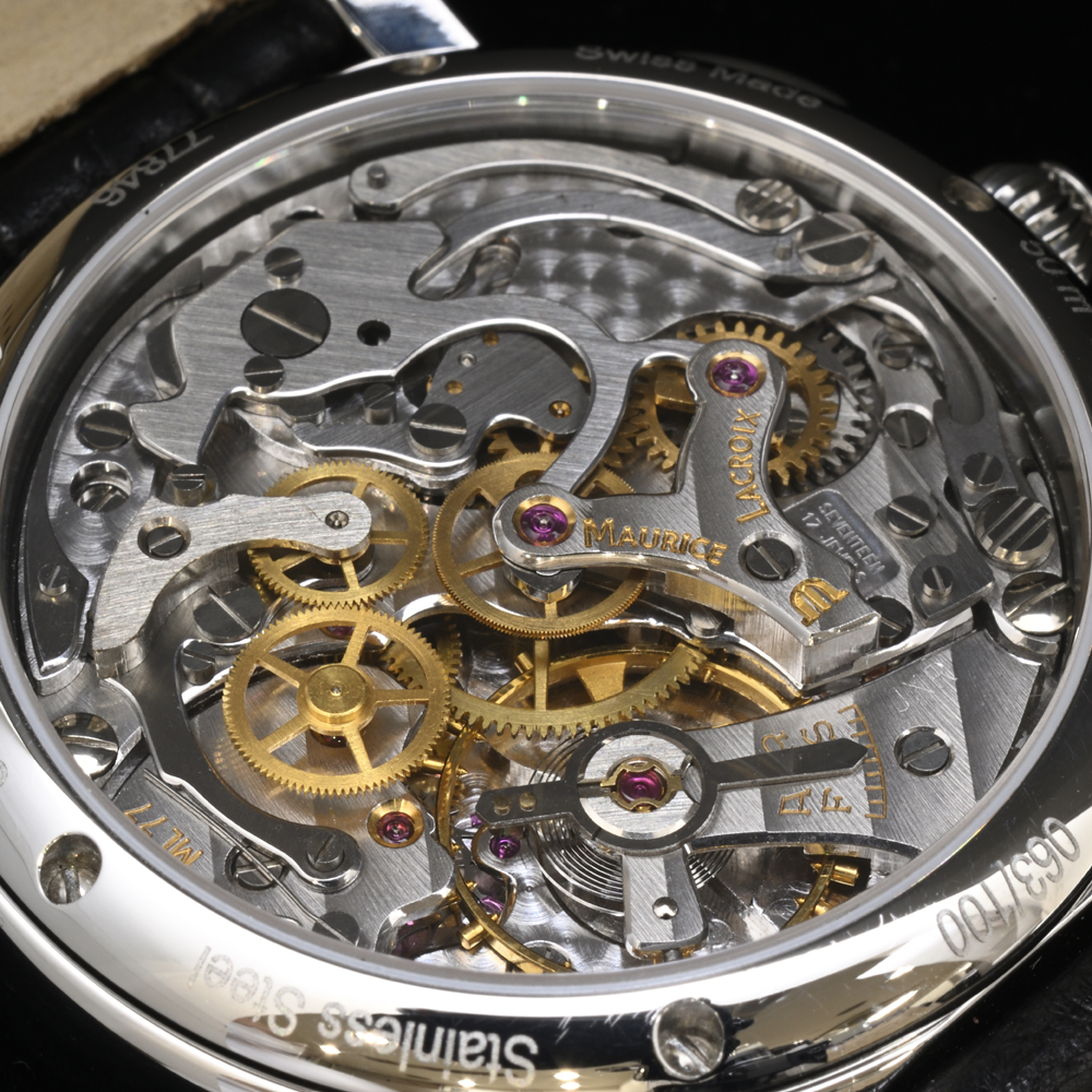 モーリスラクロア マスターピース ヴィーナス188 77846-1101 世界限定100本 SS 革 2000年頃 メンズ