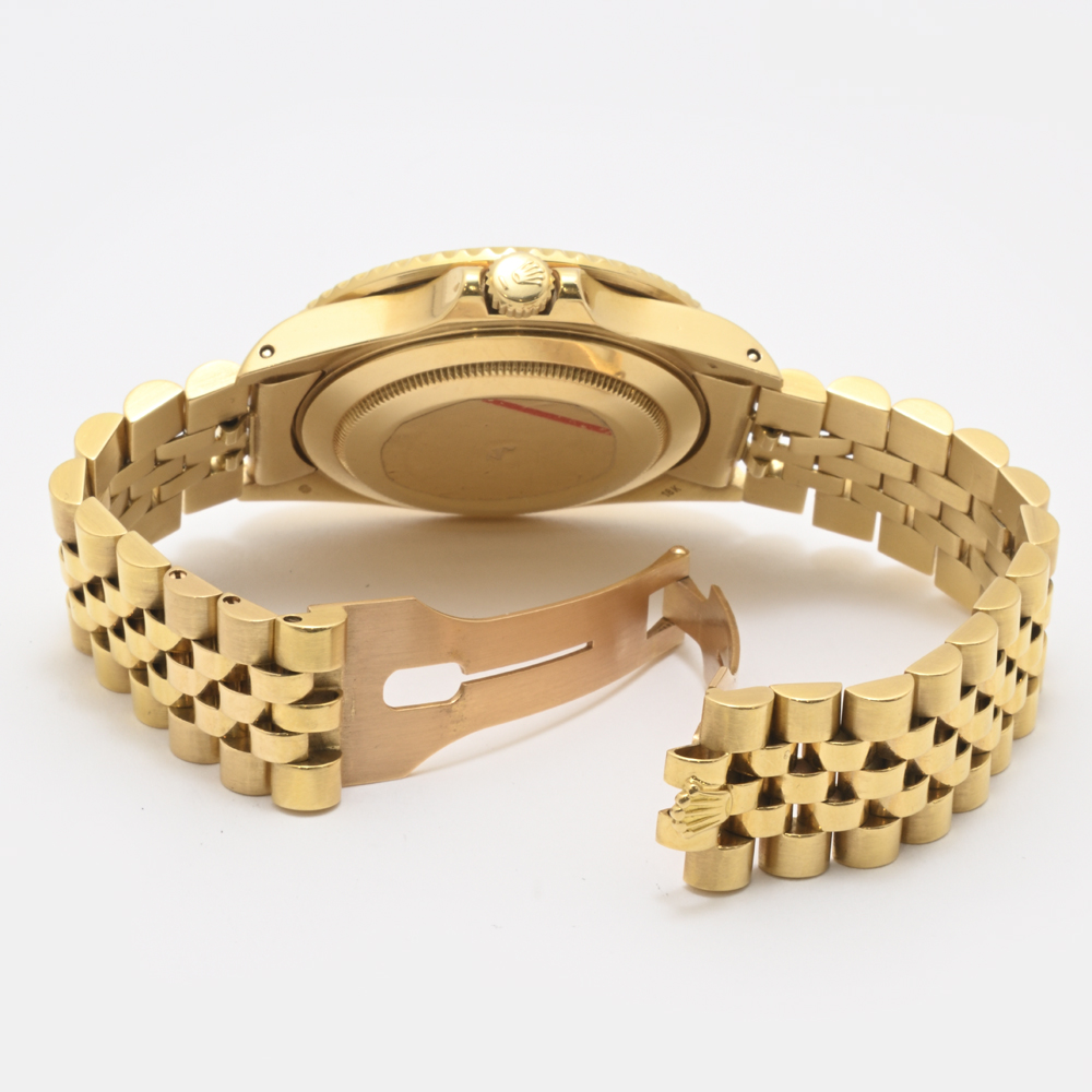 ロレックス GMTマスター 16758 K18YG 自動巻 フジツボ 1984年頃 メンズ