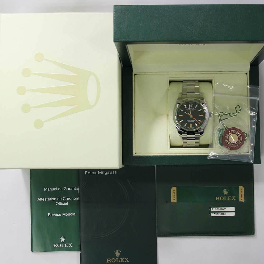 ロレックス ミルガウス 116400GV ランダム