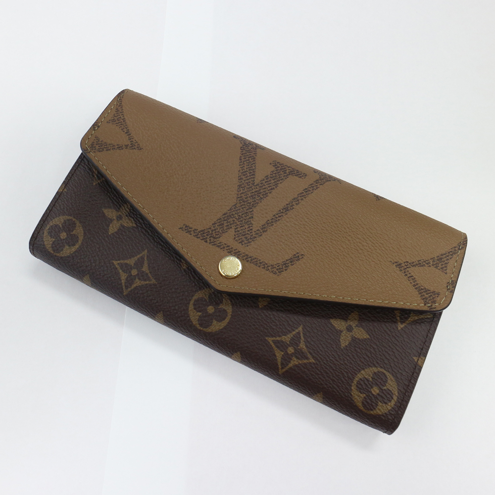 ルイヴィトン ポルトフォイユ・サラ 長財布 モノグラム×モノグラムジャイアントリバース M80726