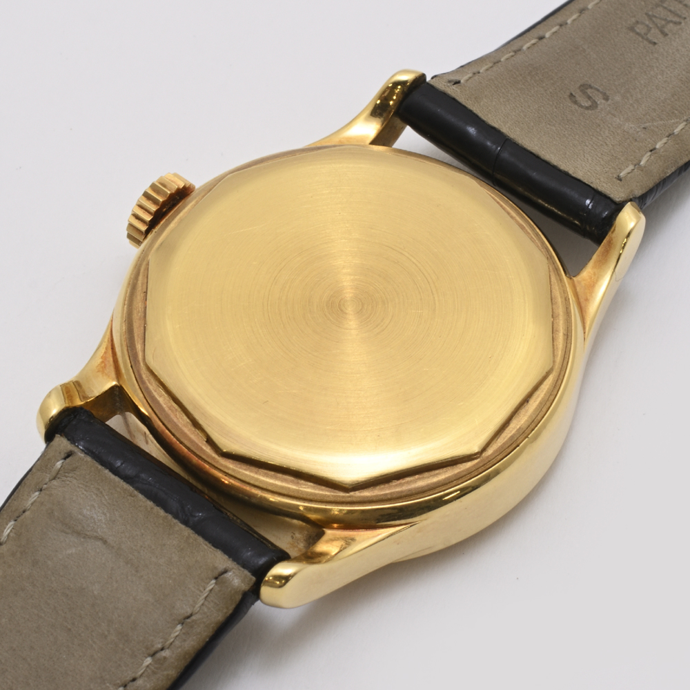 パテックフィリップ カラトラバ REF.2555 CAL.27SC 手巻 K18YG 1959年 当時のギャラ付 メンズ アンティーク