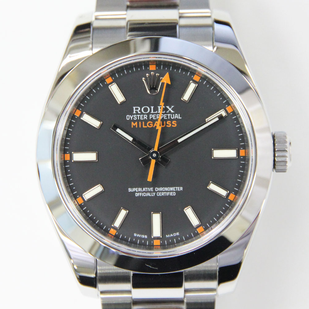 ロレックス　ミルガウス　116400　2008年頃（V番）