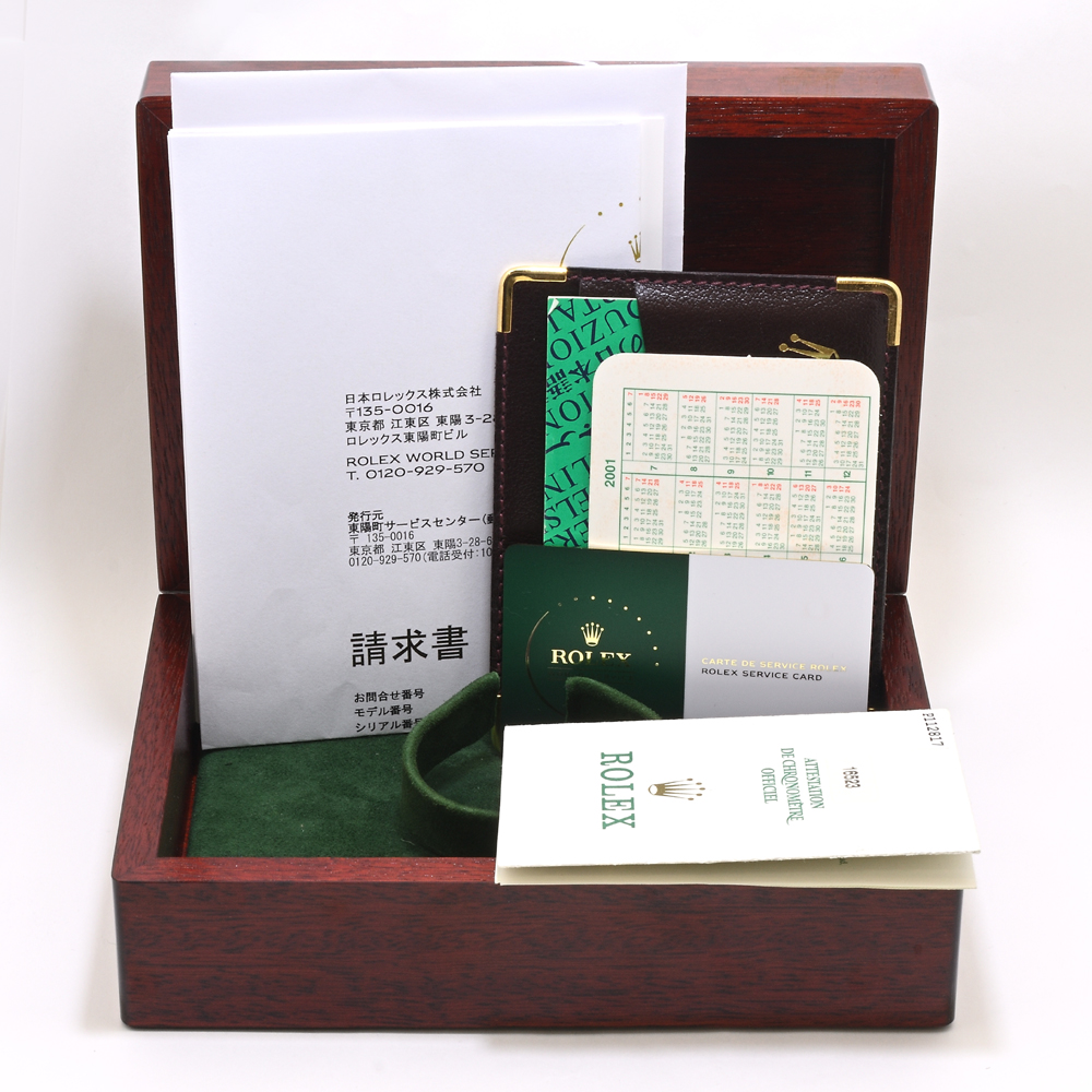 ロレックス デイトナ 16523 自動巻 コンビ 2000年頃(P番) ギャラ付 日ロレOH(2024/9) CAL.4030(エルプリメロベース) メンズ